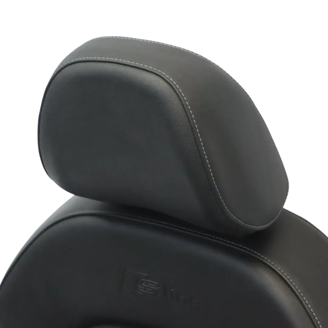 Audi Q3 8U Sedile sportivo anteriore sinistro S-Line riscaldato mezza pelle Nero - SKU 8U0881805Q - Numero di parte 8U0881805Q