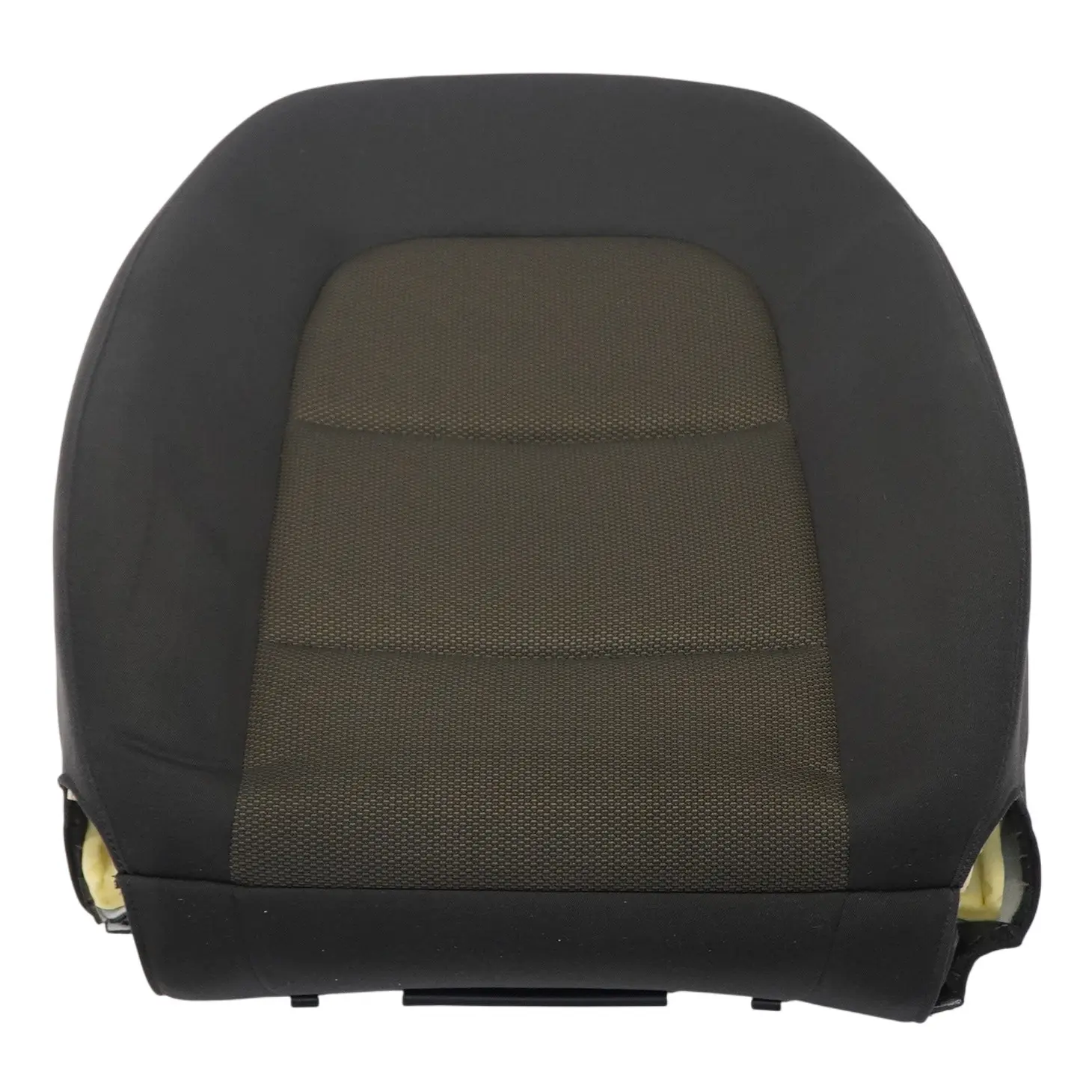 Audi Q3 8U Sedile anteriore destro Interno Tessuto Panno Anima Nero Marrone