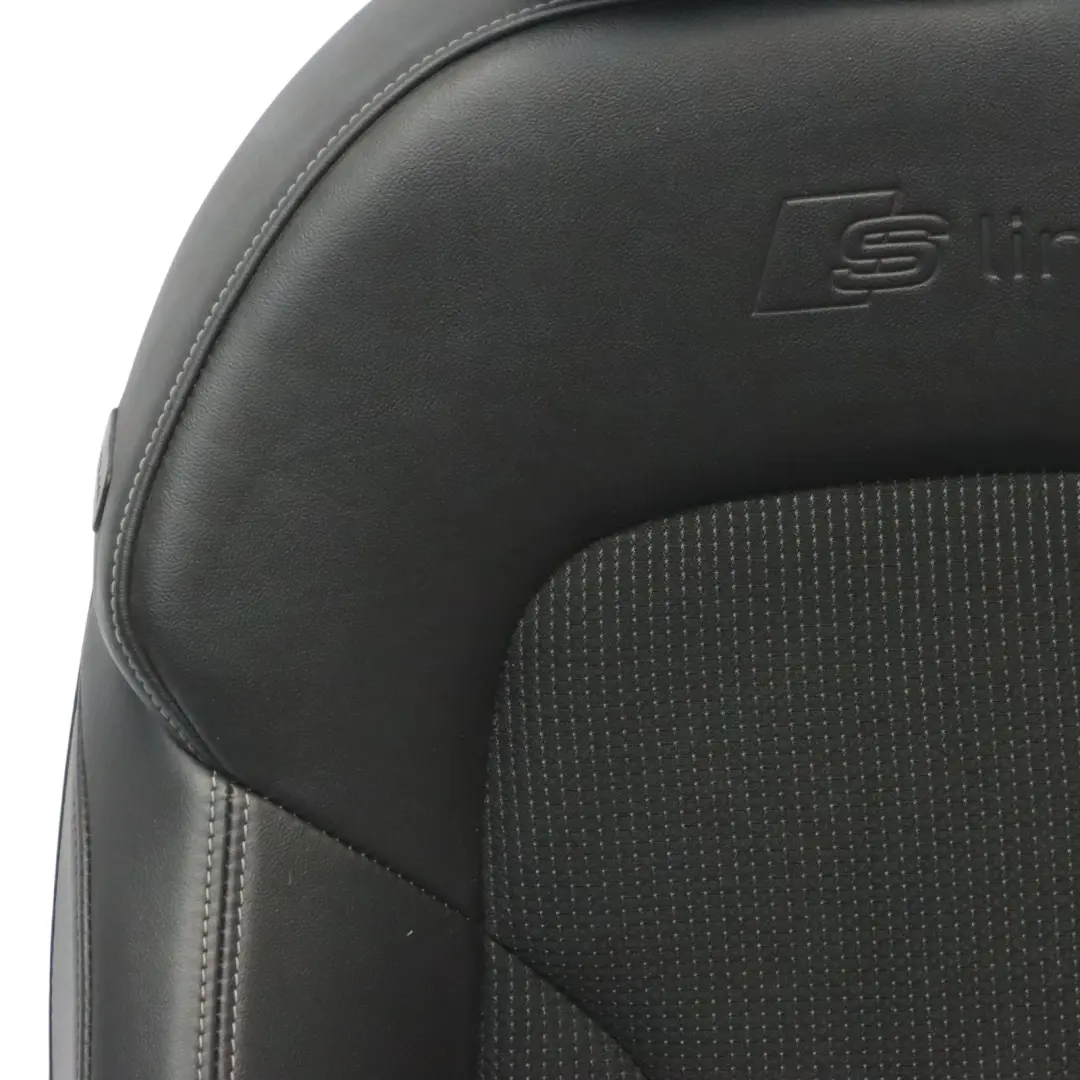 Asiento Sport Delantero Derecho S-Line Calefactable Semipiel Negro para Audi Q3 8U con número de pieza 8U0881806Q Audi Q3 8U Asiento Sport Delantero Derecho S-Line Calefactable Semipiel Negro - SKU 8U0881806Q - Número de pieza 8U0881806Q