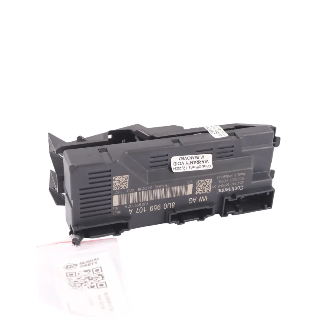 Audi Q3 8U Tailgate Lift Boot Lid Control Unit Module Trunk - SKU 8U0959107A - Part number 8U0959107A