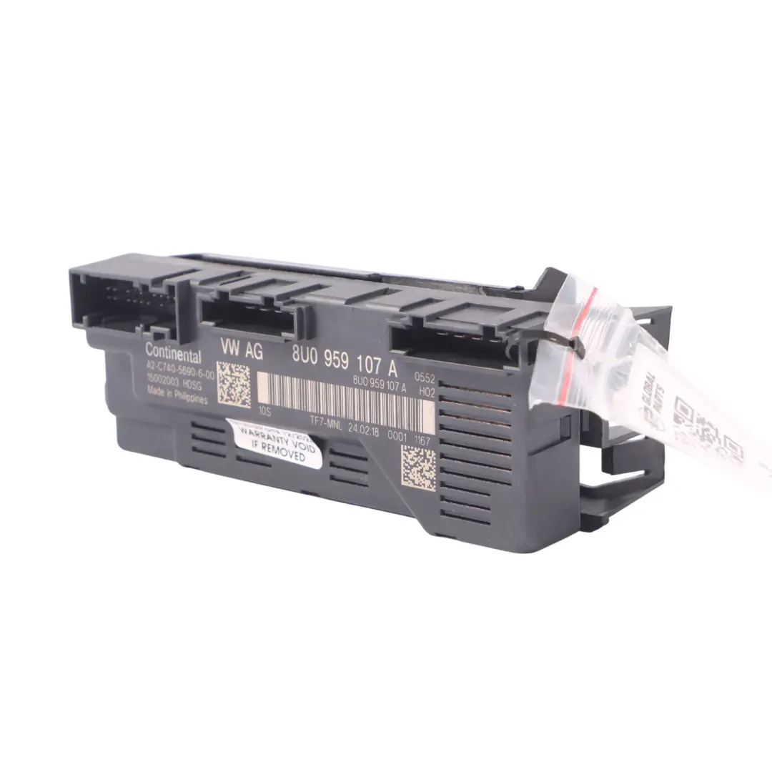 Heck Klappen Aufzug Koffer Raum Deckel Steuergerät Modul für Audi Q3 8U mit Teilenummer 8U0959107A Audi Q3 8U Heck Klappen Aufzug Koffer Raum Deckel Steuergerät Modul - SKU 8U0959107A - Teilenummer 8U0959107A