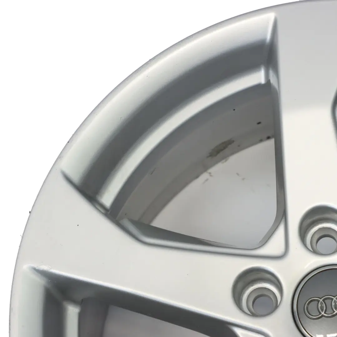 Audi A3 8V Silver Wheel Alloy Rim 17" ET:51 7,5J Star Spoke - SKU 8V0601025CT-4 - Part number 8V0601025CT