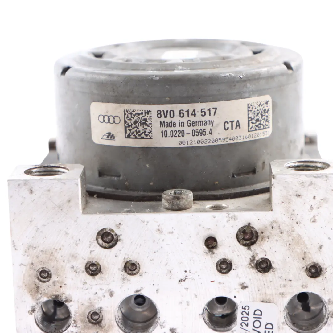 ABS Pump Audi A3 8V RS3 8V Control Modulator Hydraulic Unit Module to with Part number 8V0614517 ABS Pump Audi A3 8V RS3 8V Control Modulator Hydraulic Unit Module - SKU 8V0614517 - Part number 8V0614517