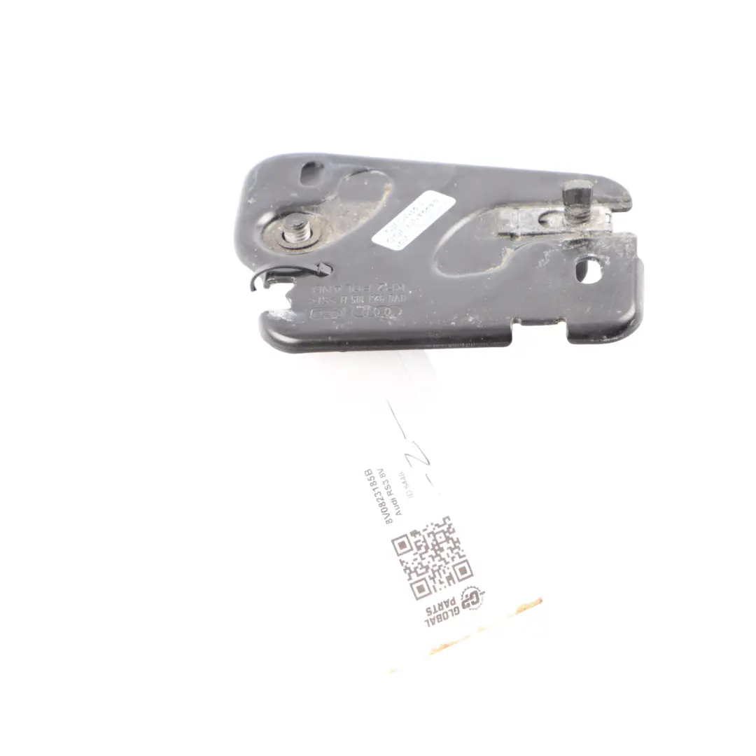 Chiusura di sicurezza del cofano motore sinistra per Audi A3 RS3 8V con numero di parte 8V0823185B Audi A3 RS3 8V Chiusura di sicurezza del cofano motore sinistra - SKU 8V0823185B - Numero di parte 8V0823185B