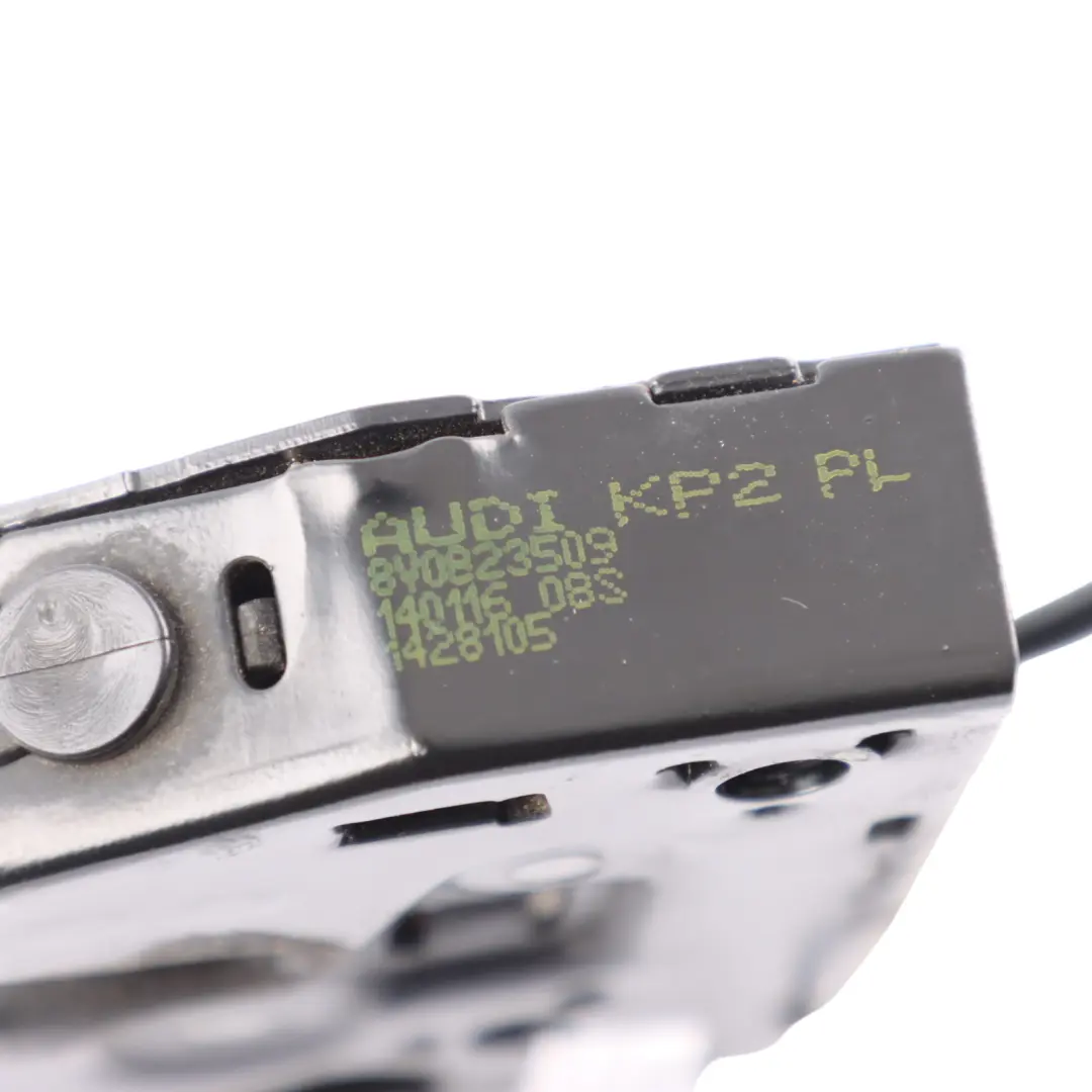 Hauben Verschluss Haken Riegel für Audi A3 8V Motor mit Teilenummer 8V0823509 Audi A3 8V Motor Hauben Verschluss Haken Riegel - SKU 8V0823509 - Teilenummer 8V0823509