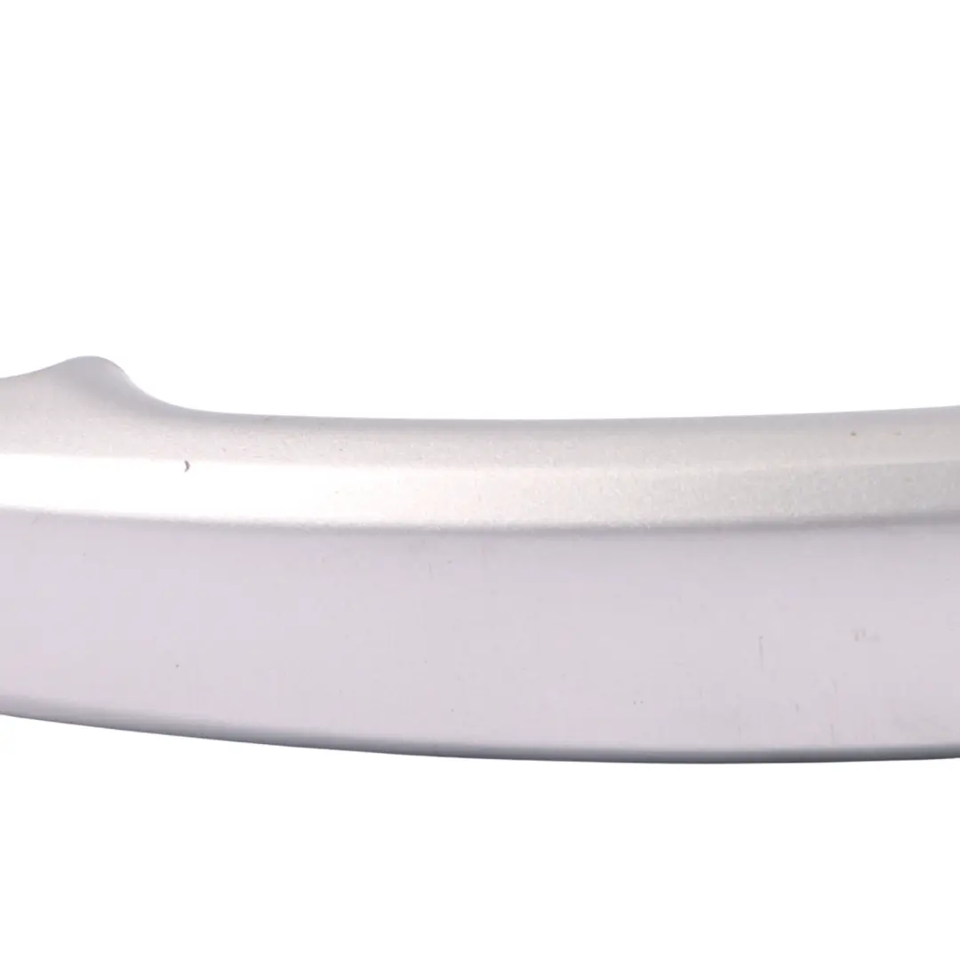 Audi A3 8V Manija de la puerta trasera derecha Foil Plata Z7G - SKU 8V0837206A-FSI - Número de pieza 8V0837206A