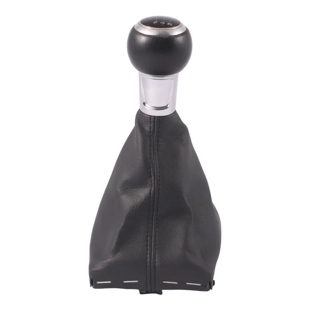 Audi A3 8V Shifter Gear Knob Selector Lever Manual 6 Speed Leather - SKU 8V0863278AA - Part number 8V0863278AA
