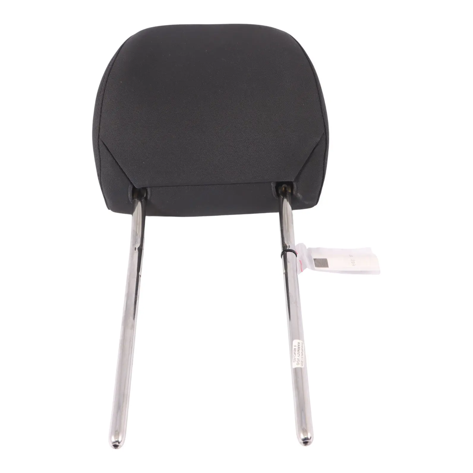 Audi A3 8V Sportback Front Seat Headrest Left Right N/O/S Fabric Soul Black