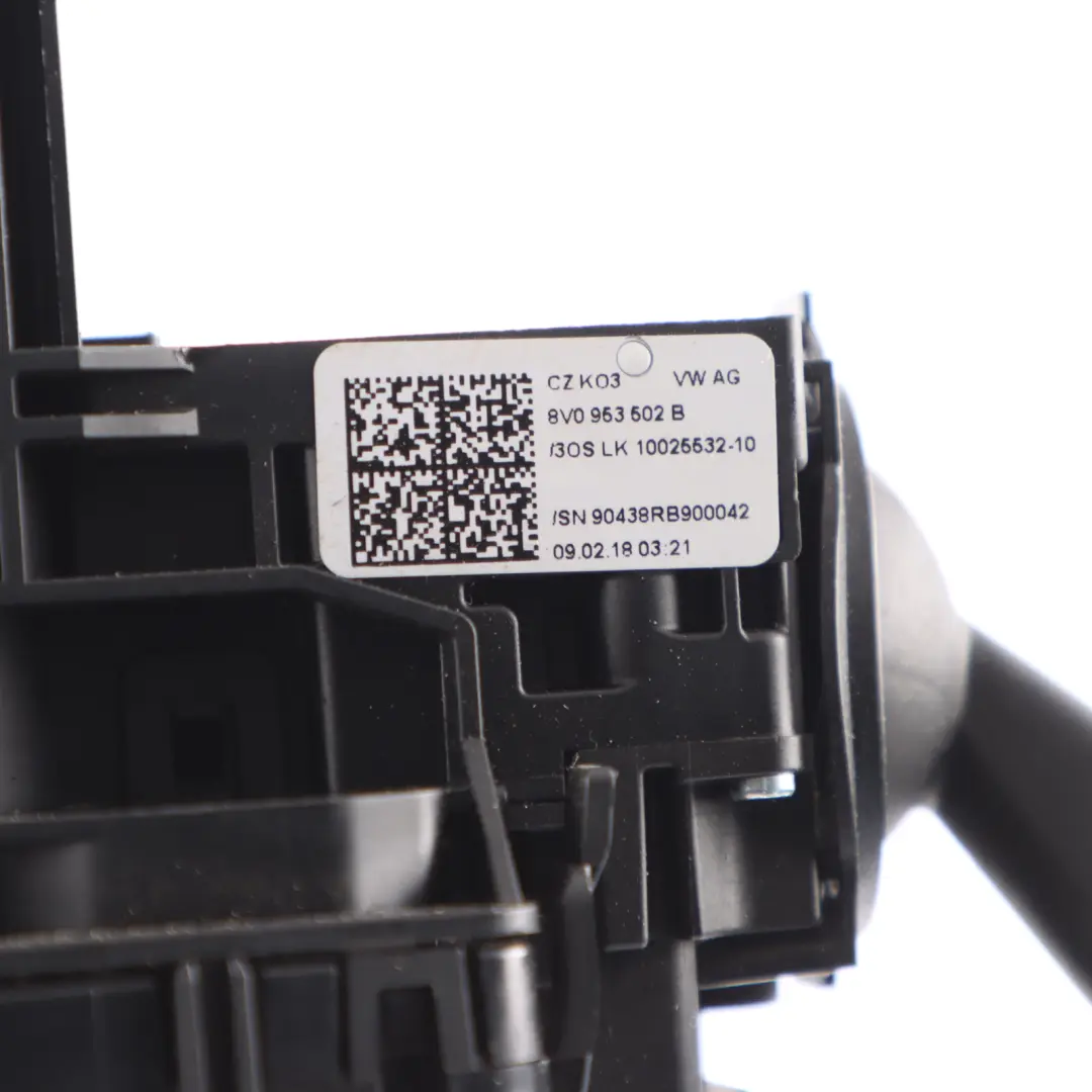 Audi A3 RS3 Wiper Indicator Switch Cruise Control Stalk - SKU 8V0953502B - Part number 8V0953502B