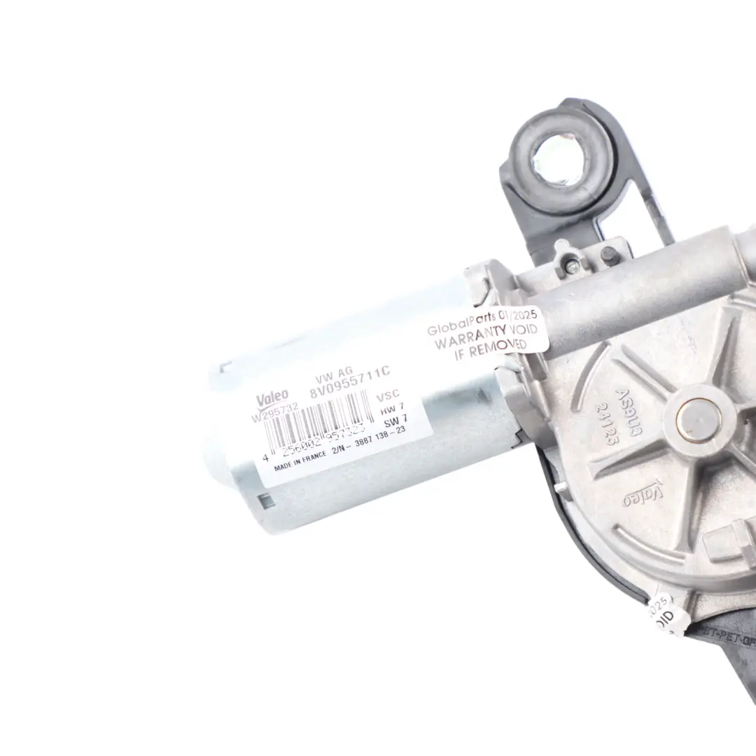 8Y Tailgate Rear Window Wiper Motor Drive Unit to Audi A3 S3 with Part number 8V0955711C Audi A3 S3 8Y Tailgate Rear Window Wiper Motor Drive Unit - SKU 8V0955711C - Part number 8V0955711C