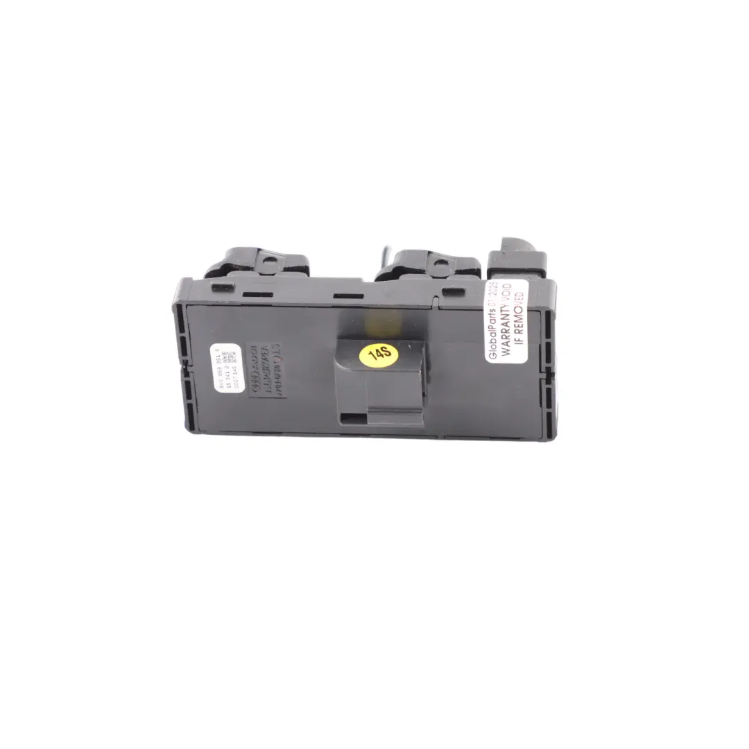 Audi A3 RS3 8V Elevalunas Botón Interruptor Panel Lado Conductor - SKU 8V0959851E - Número de pieza 8V0959851E