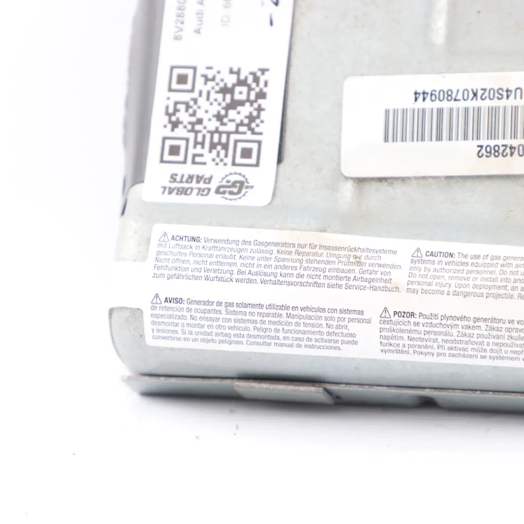 Module Dashboard Front Knee Protection to Audi A3 8V Air with Part number 8V2880841D Audi A3 8V Air Module Dashboard Front Knee Protection - SKU 8V2880841D - Part number 8V2880841D