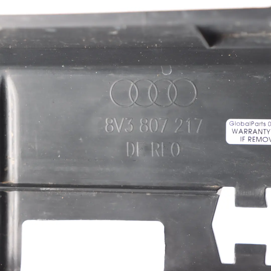 Audi S3 8Y Rear Bumper Crash Reinforcement Bar Trim Cover - SKU 8V3807217 - Part number 8V3807217
