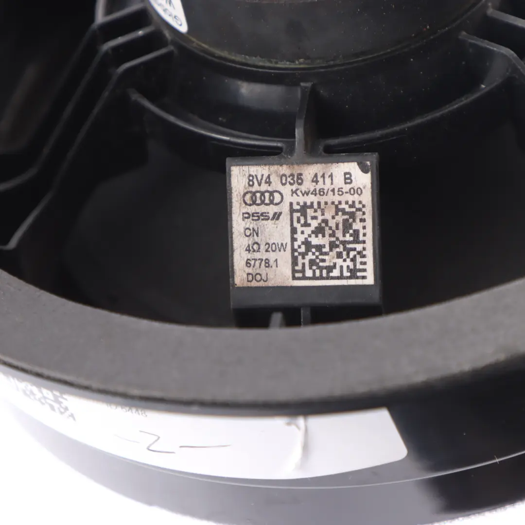 Audi A3 8V Lautsprecher Abdeckung Hintere Tür Lautsprecherverkleidung - SKU 8V4035411B - Teilenummer 8V4035411B
