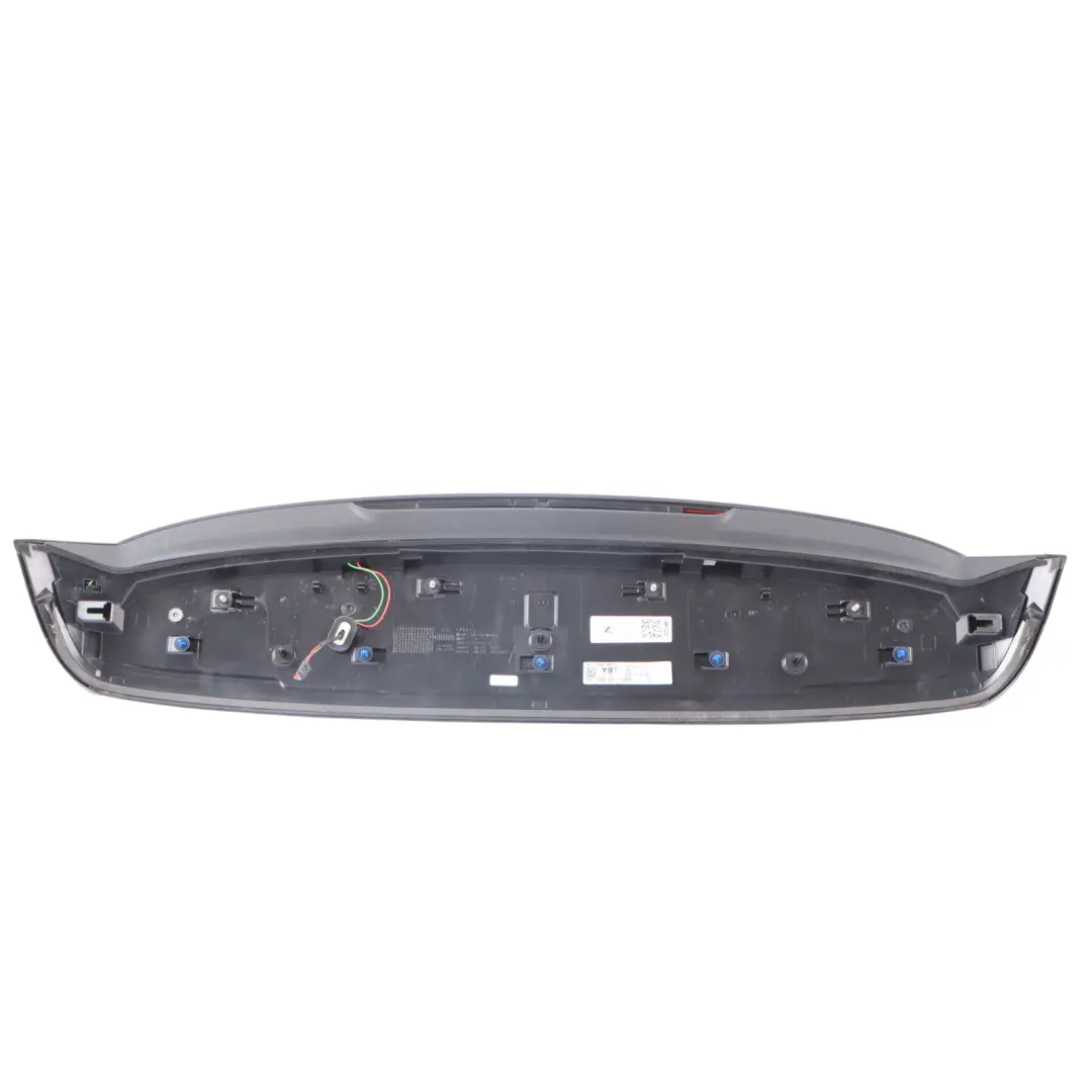 Audi A3 8V Rear Spoiler Boot Lid Trim Mythical Black Metallic - Y9T - SKU 8V4827933B-MYB - Part number 8V4827933B