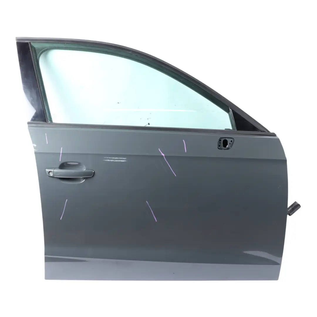 Door Front Right O/S Nano Grey Metallic - X7M to Audi A3 8V with Part number 8V4831052E Audi A3 8V Door Front Right O/S Nano Grey Metallic - X7M - SKU 8V4831052E-NGR - Part number 8V4831052E