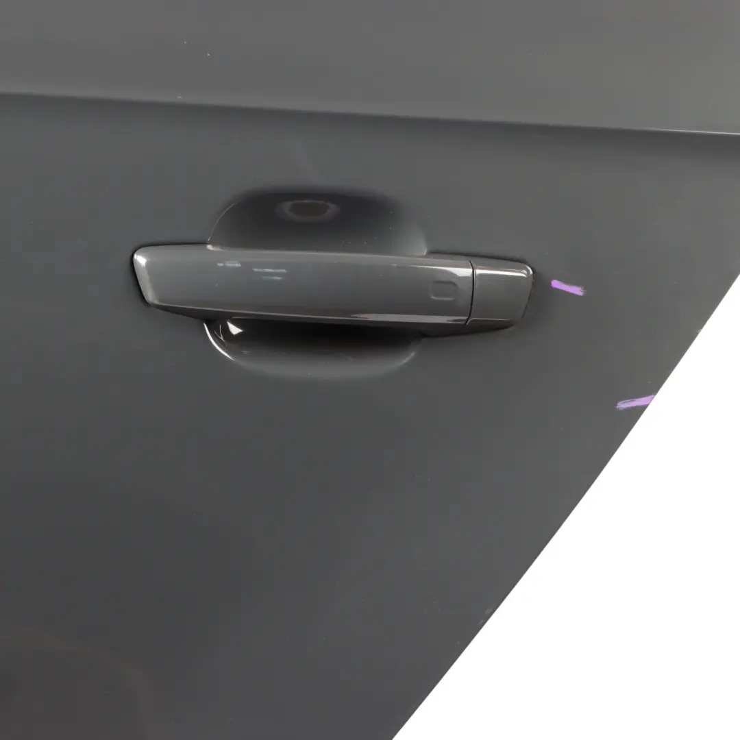 Audi A3 8V Sportback Rear Left N/S Door Nano Grey Metallic - X7M - SKU 8V4833051E-NGR - Part number 8V4833051E