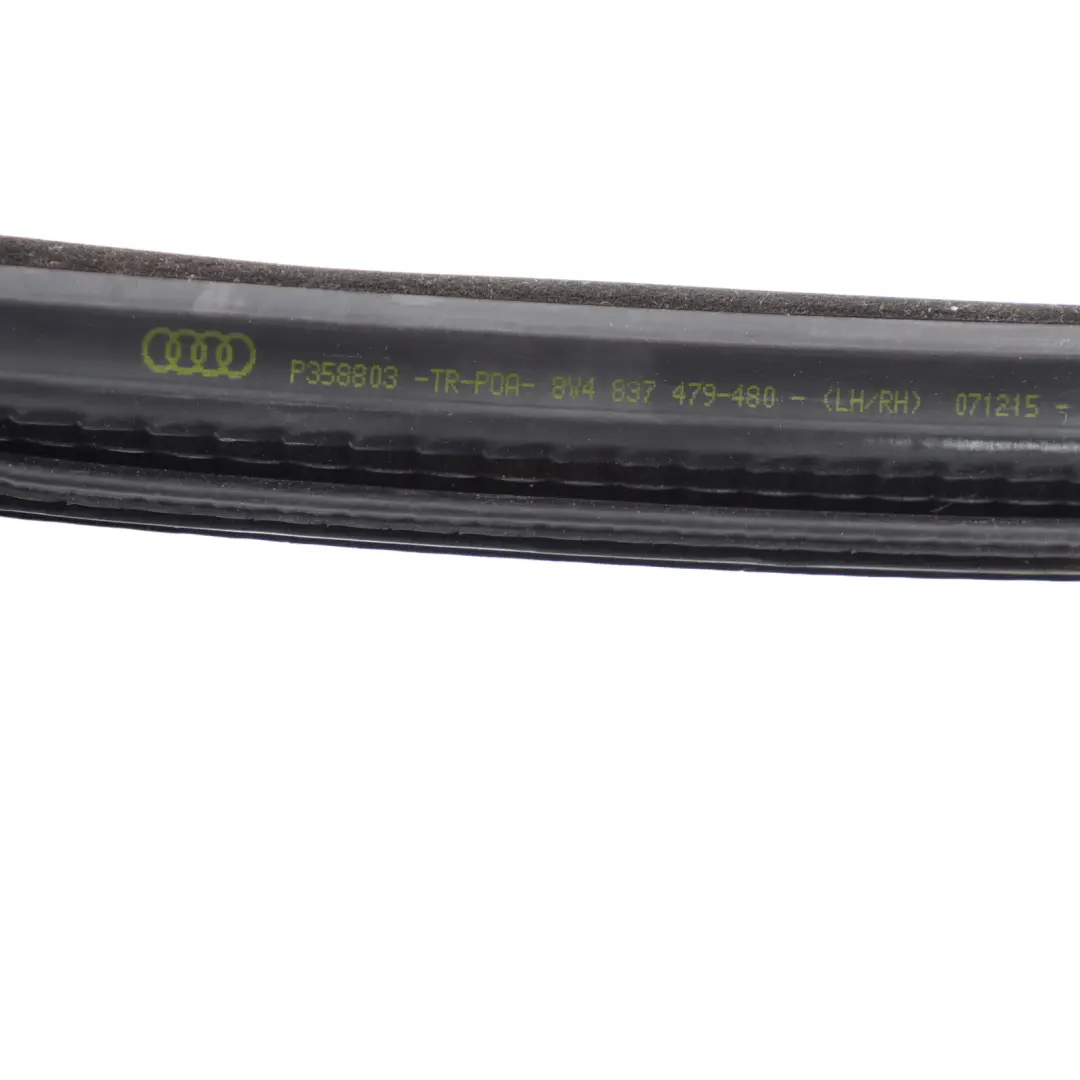Front Door Window Weather Strip Rubber Seal Right O/S Audi A3 8V - SKU 8V4837480 - Part number 8V4837480
