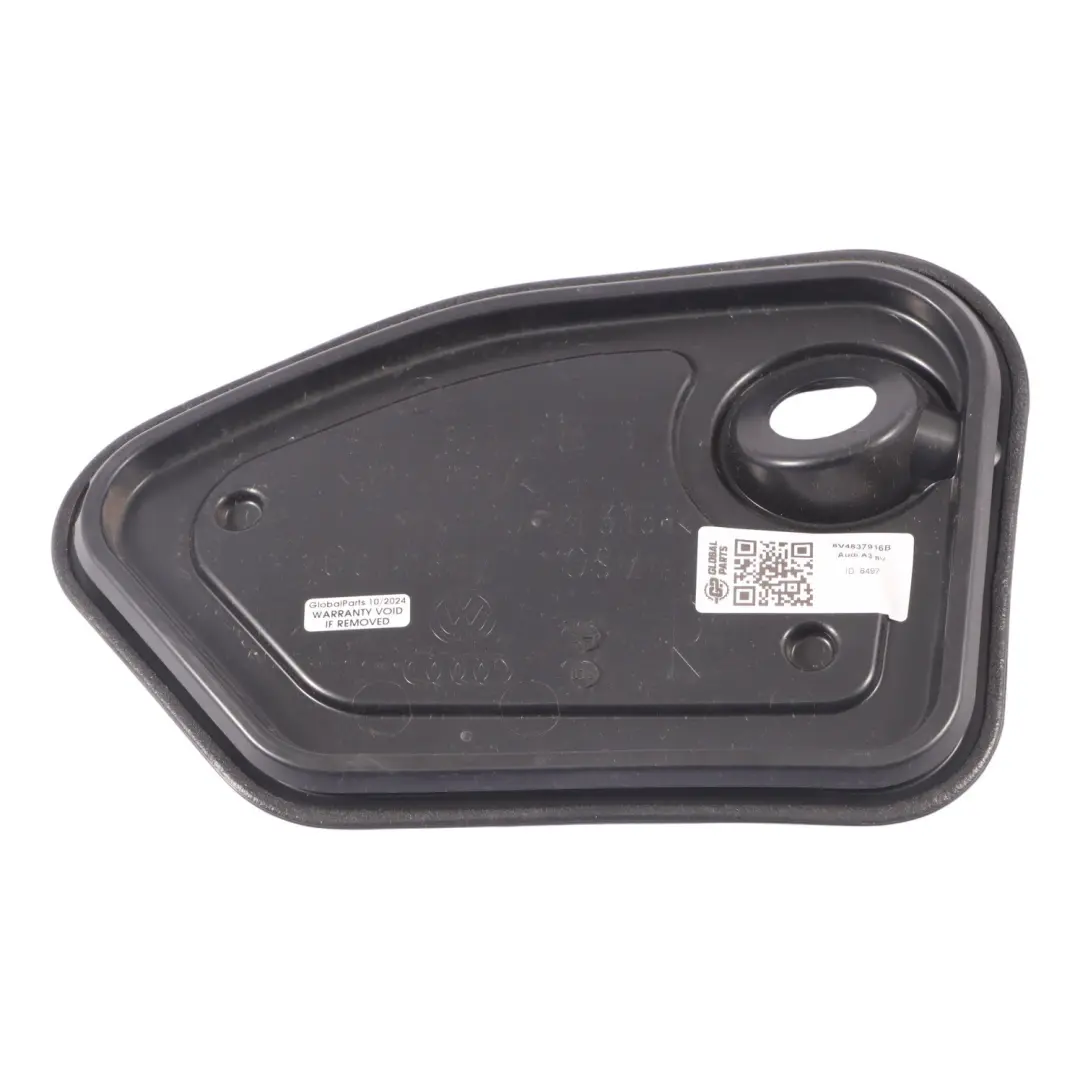 Sportback 5Dr Porta anteriore destra copertura interno per AUDI A3 8V con numero di parte 8V4837916B AUDI A3 8V Sportback 5Dr Porta anteriore destra copertura interno - SKU 8V4837916B - Numero di parte 8V4837916B