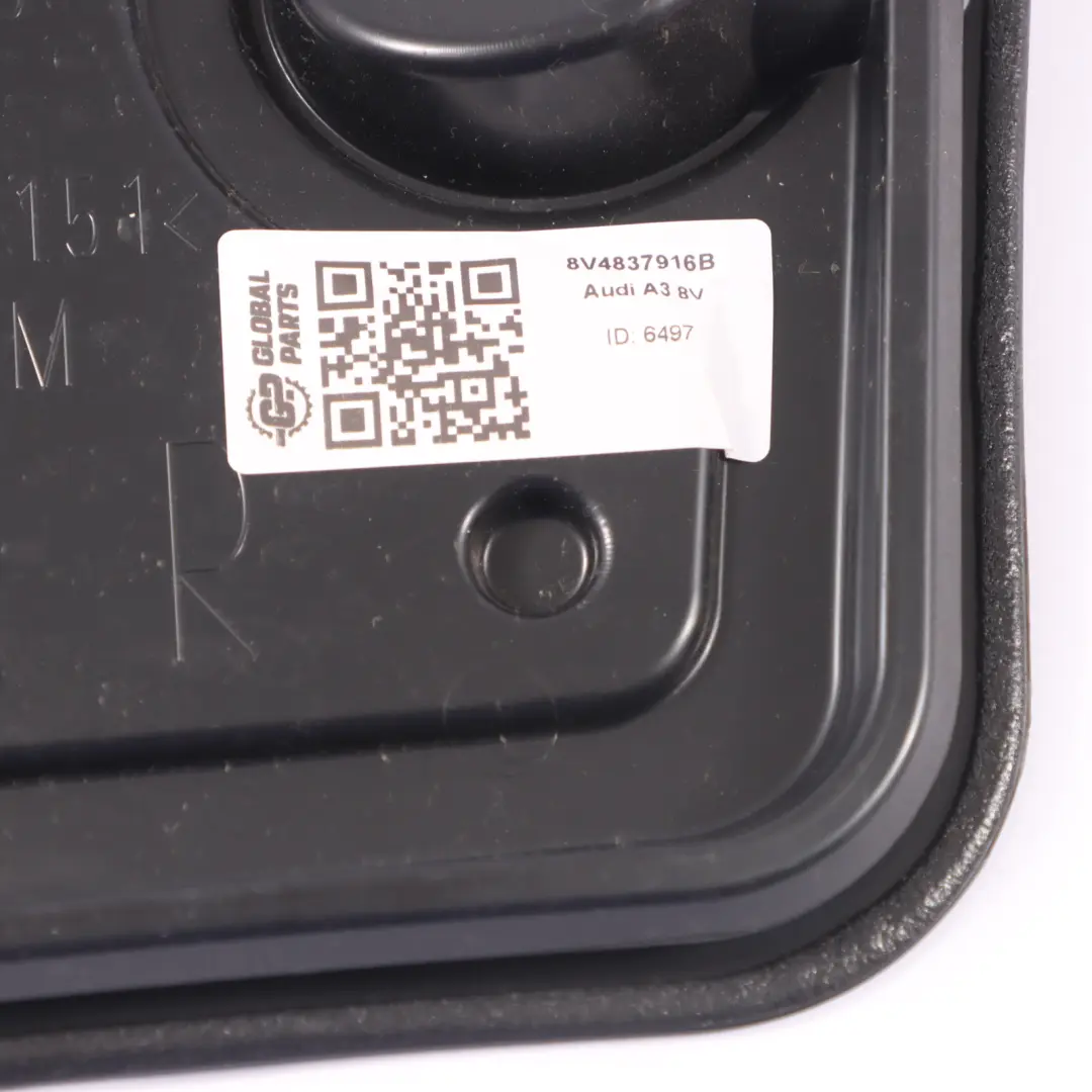 Sportback 5Dr Panel interior derecho puerta delantera para AUDI A3 8V con número de pieza 8V4837916B AUDI A3 8V Sportback 5Dr Panel interior derecho puerta delantera - SKU 8V4837916B - Número de pieza 8V4837916B