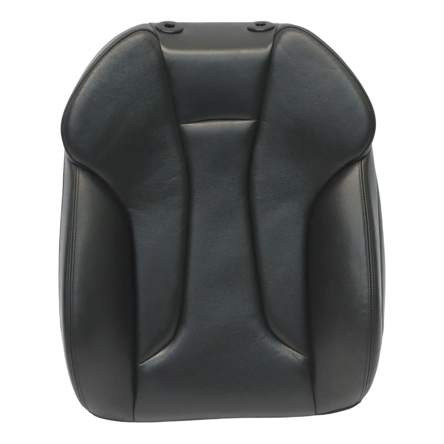 Audi A3 8V 5 Door Front Seat Backrest Cover Left N/S Panel Black Leather Soul
