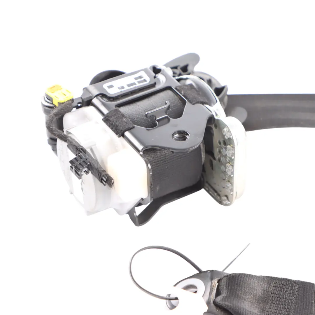 Audi A3 8V Seat Belt Front Left N/S Upper Safety Belt Black - SKU 8V5857705E - Part number 8V5857705E