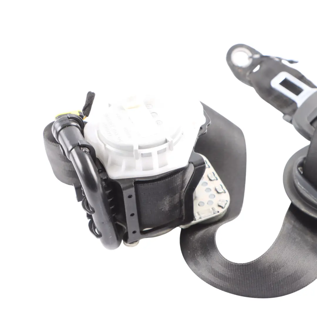 Audi A3 8V Seat Belt Front Right O/S Upper Safety Belt Black - SKU 8V5857706E - Part number 8V5857706E