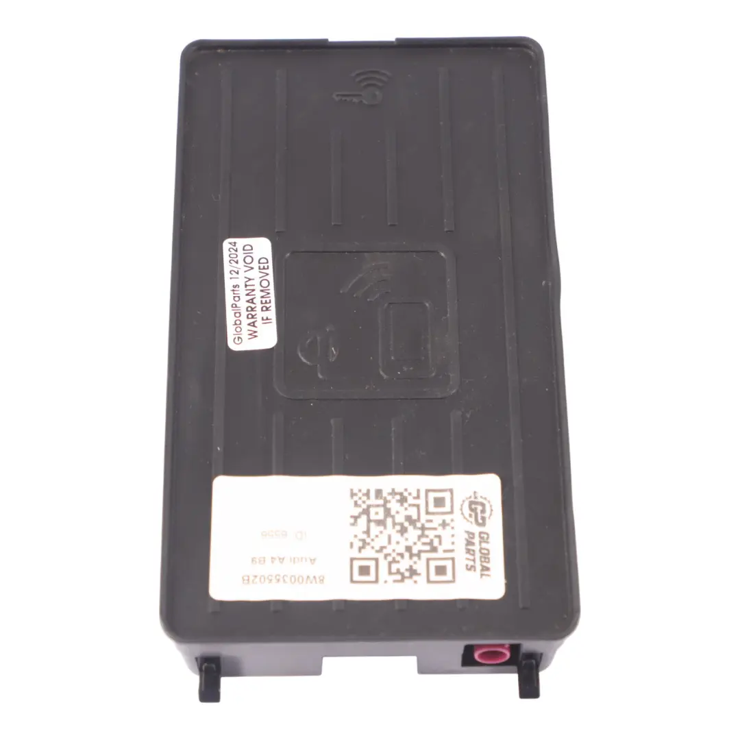 Wireless Charger Centre Console Phone Charging Module Audi A4 B9 - SKU 8W0035502B - Part number 8W0035502B