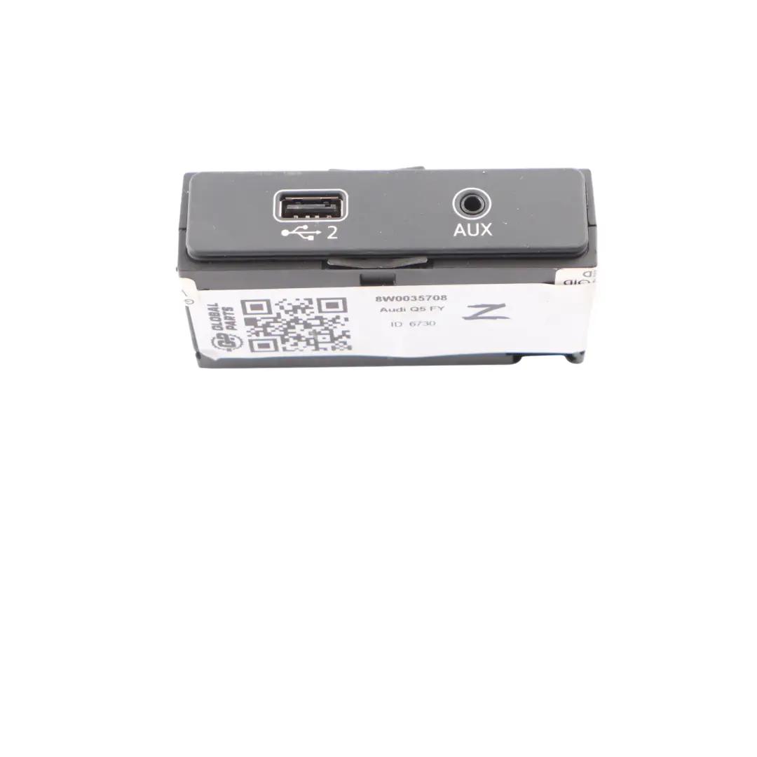 Audi A4 B9 8W Q5 FY Audio External Connector AUX USB Port - SKU 8W0035708 - Part number 8W0035708