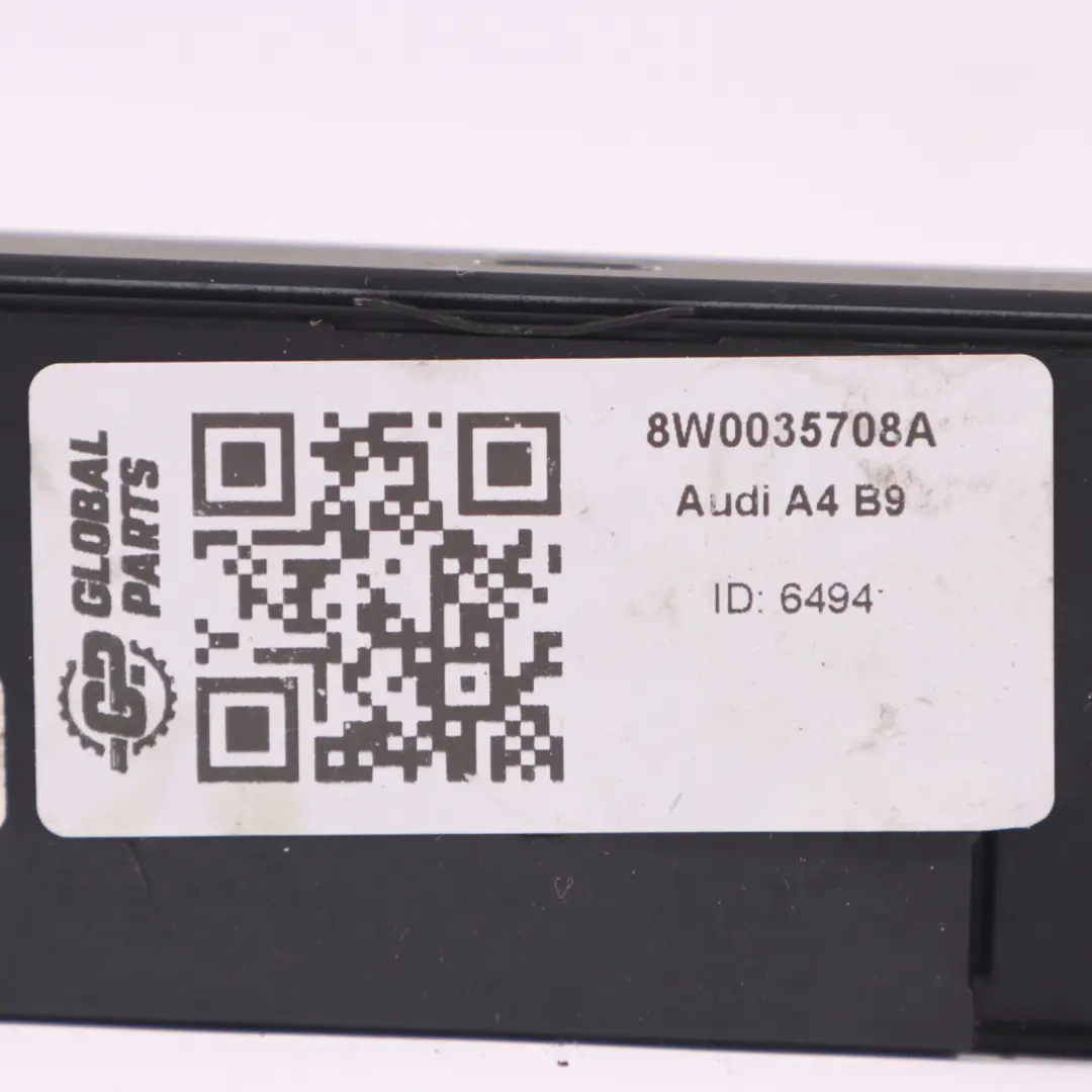 USB Port Typ-C Buchse Stecker Eingang Anschluss für Audi A4 B9 mit Teilenummer 8W0035708A Audi A4 B9 USB Port Typ-C Buchse Stecker Eingang Anschluss - SKU 8W0035708A - Teilenummer 8W0035708A