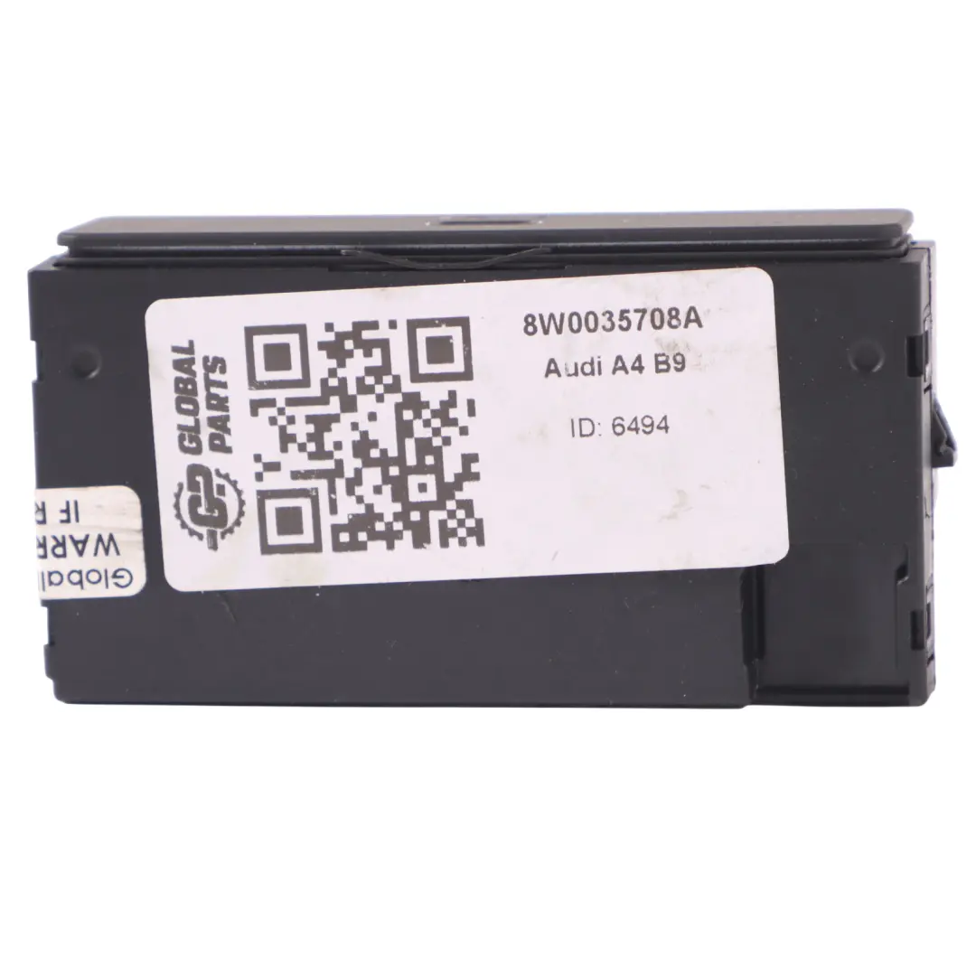 Puerto USB Tipo-C Enchufe Conexión de entrada para Audi A4 B9 con número de pieza 8W0035708A Audi A4 B9 Puerto USB Tipo-C Enchufe Conexión de entrada - SKU 8W0035708A - Número de pieza 8W0035708A