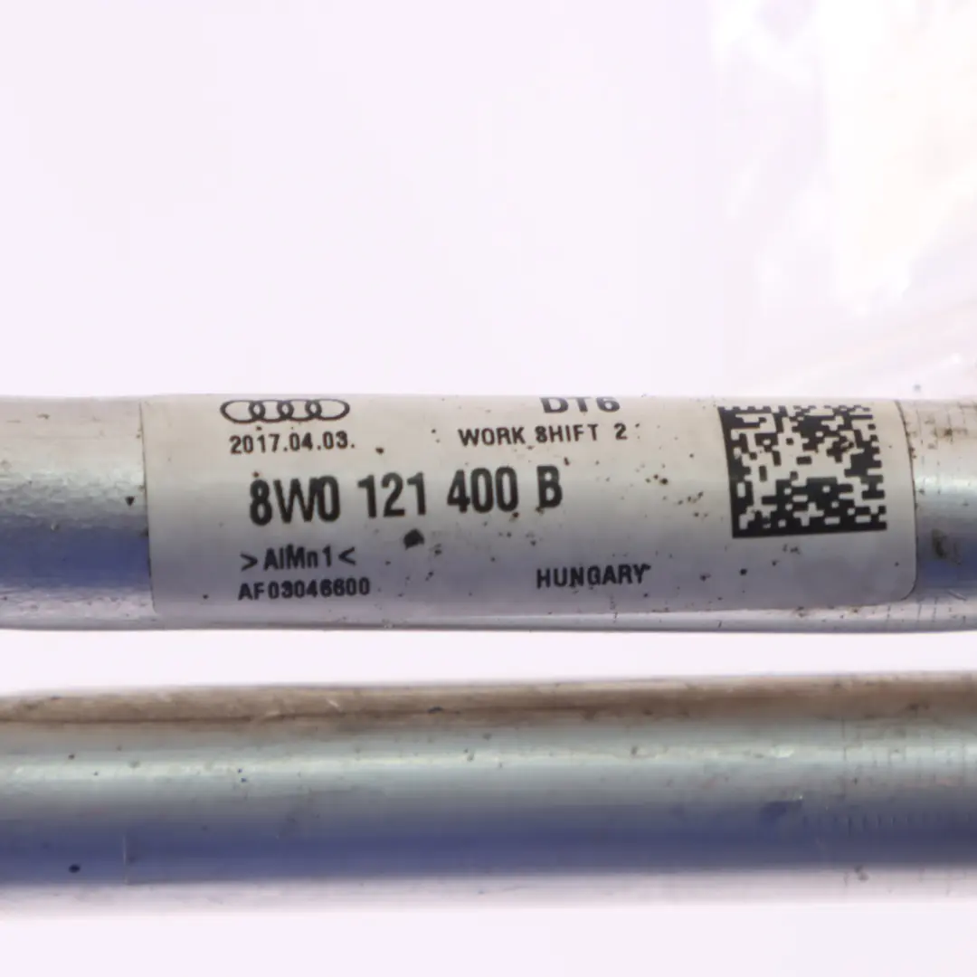 Oil Coolant Hose Pipe Line Tube to Audi A4 B9 with Part number 8W0121400B Audi A4 B9 Oil Coolant Hose Pipe Line Tube - SKU 8W0121400B - Part number 8W0121400B