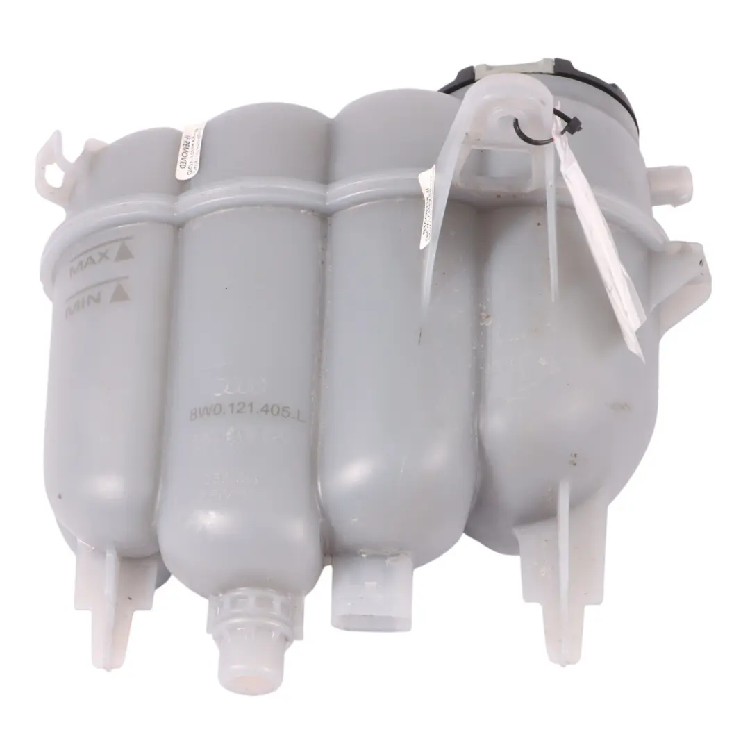 Réservoir d'expansion Bouteille liquide refroidissement pour Audi A4 B9 à propos du numéro de pièce 8W0121405L Audi A4 B9 Réservoir d'expansion Bouteille liquide refroidissement - SKU 8W0121405L - Numéro de pièce 8W0121405L