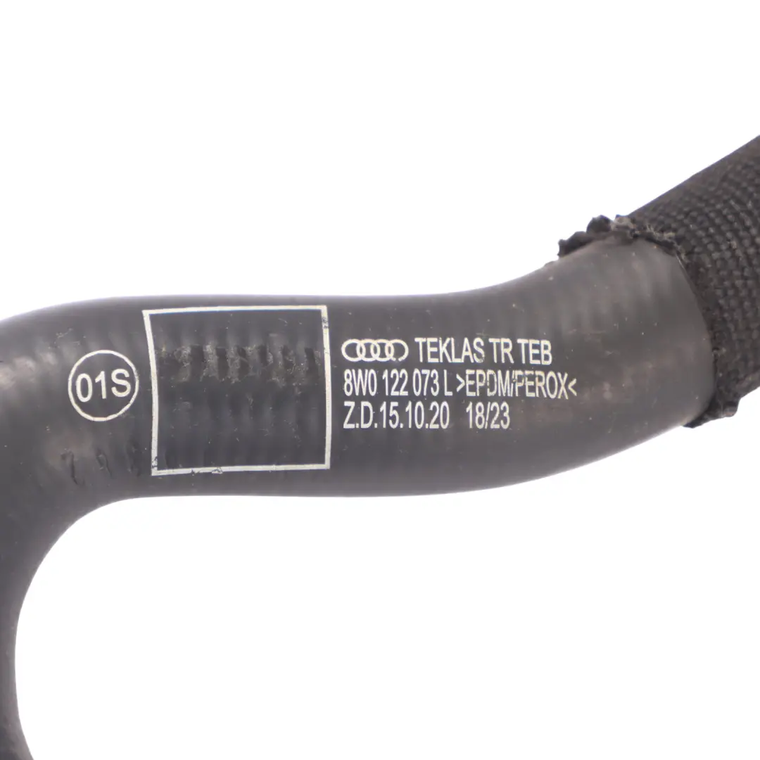 Audi A4 B9 Tuyau d'eau Conduite radiateur liquide refroidissement - SKU 8W0122073L - Numéro de pièce 8W0122073L