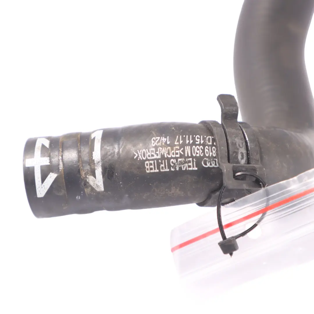 DMSB Petrol Water Coolant Hose Line Tube Pipe to Audi A4 B9 35 TFSI with Part number 8W0122291AK Audi A4 B9 35 TFSI DMSB Petrol Water Coolant Hose Line Tube Pipe - SKU 8W0122291AK - Part number 8W0122291AK