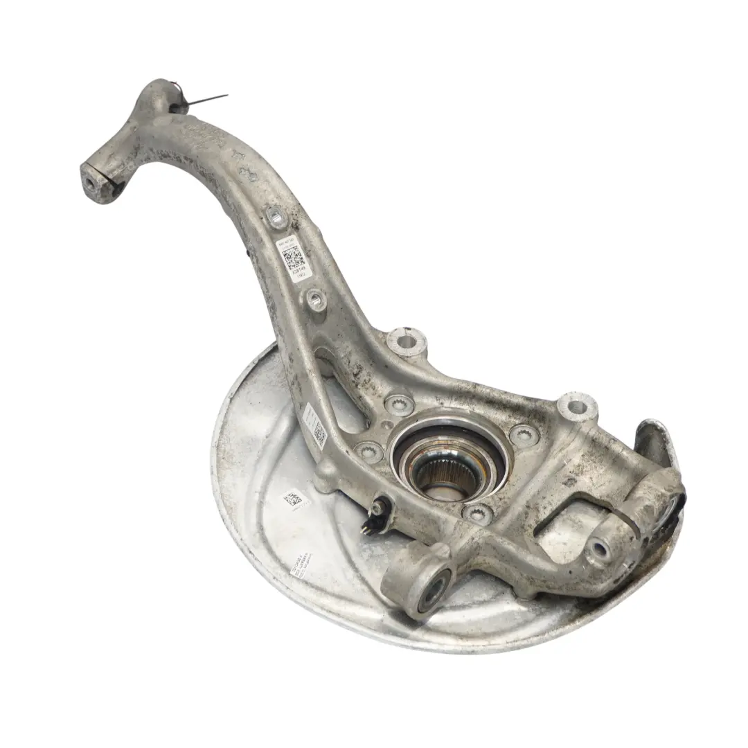 Carrier Front Right O/S Wheel Hub Holder Brake Disc Plate to Audi A4 B9 Wheel with Part number 8W0407254F Audi A4 B9 Wheel Carrier Front Right O/S Wheel Hub Holder Brake Disc Plate - SKU 8W0407254F - Part number 8W0407254F