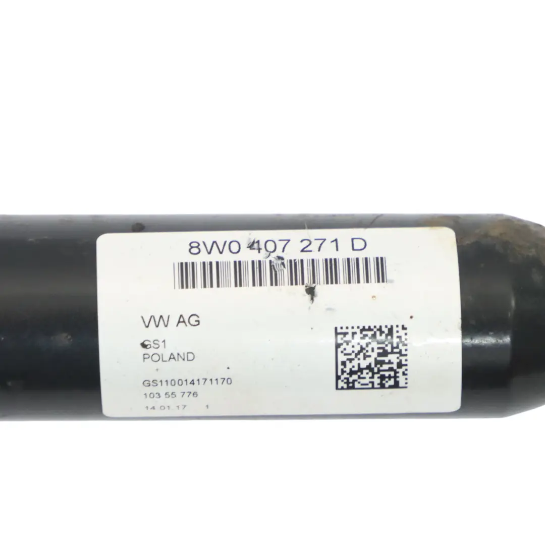 Półoś Napędowa Lewa Prawa Wałek do Audi A4 B9 o numerze 8W0407271D Audi A4 B9 Półoś Napędowa Lewa Prawa Wałek - SKU 8W0407271D - Numer Części 8W0407271D