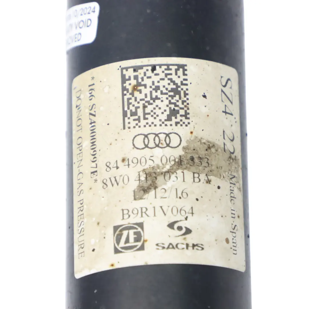 Audi A4 B9 Amortiguador Delantero Derecho Suspensión Muelle Strut - SKU 8W0413031BA-2 - Número de pieza 8W0413031BA