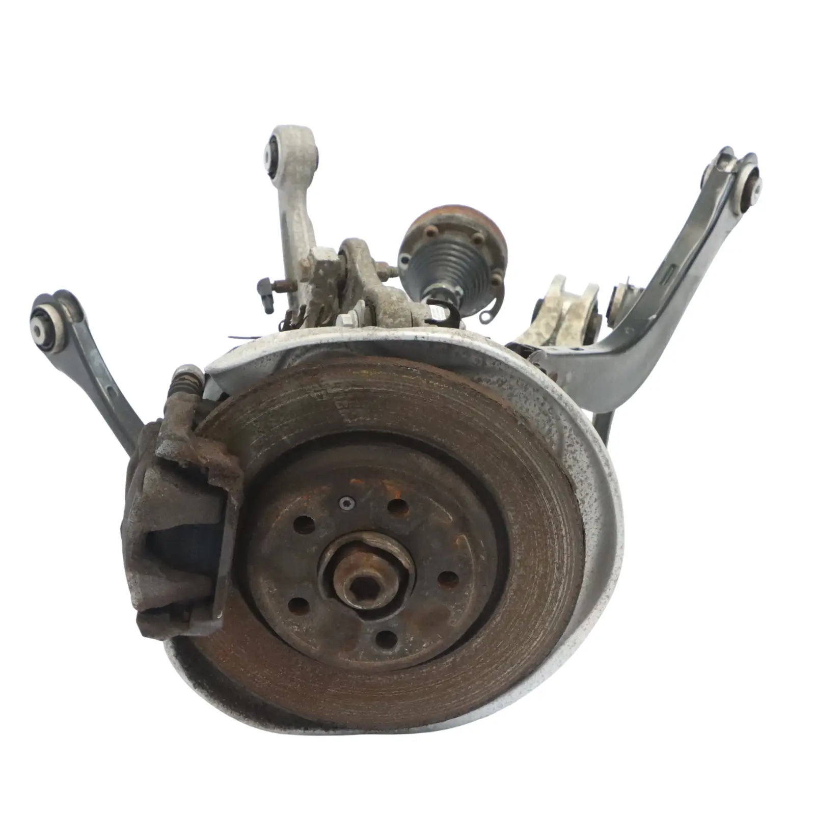 Audi A4 B9 Sospensione Gamba Posteriore Sinistra Portaruota Disco Freno Pinza