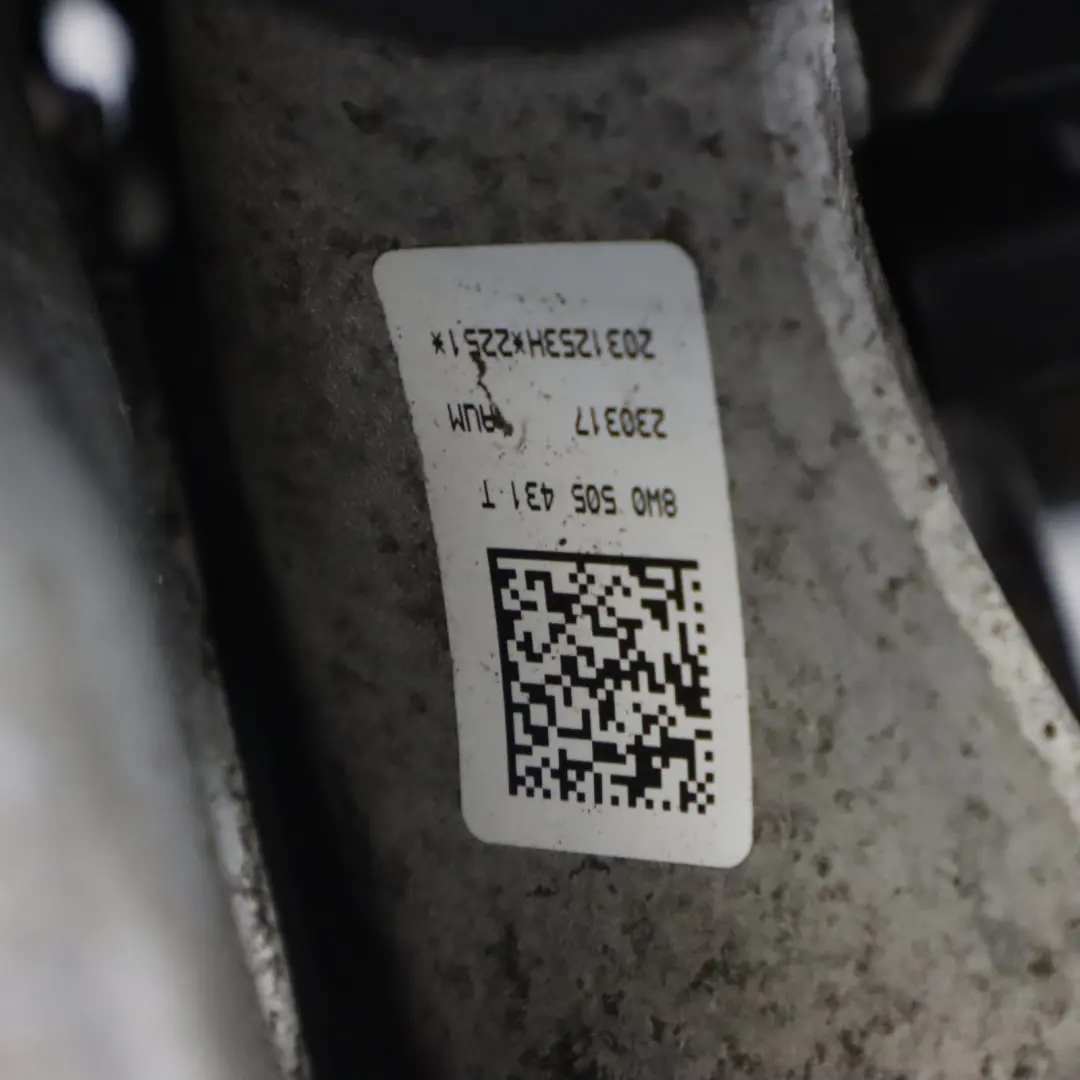 Noga Zawieszenia Zwrotnica Tarcza Zacisk Lewy Tył Lewa Tylna do Audi A4 B9 2.0 o numerze 8W0505431S Audi A4 B9 2.0 Noga Zawieszenia Zwrotnica Tarcza Zacisk Lewy Tył Lewa Tylna - SKU 8W0505431S - Numer Części 8W0505431S