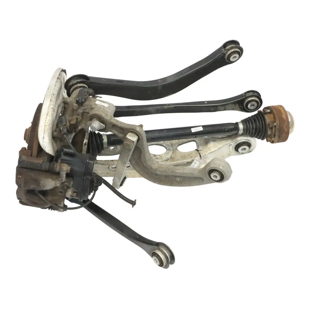 Fahrwerksbein hinten rechts Radträger Bremsscheibe Bremssattel für Audi A4 B9 mit Teilenummer 8W0505432Q Audi A4 B9 Fahrwerksbein hinten rechts Radträger Bremsscheibe Bremssattel - SKU 8W0505432Q - Teilenummer 8W0505432Q