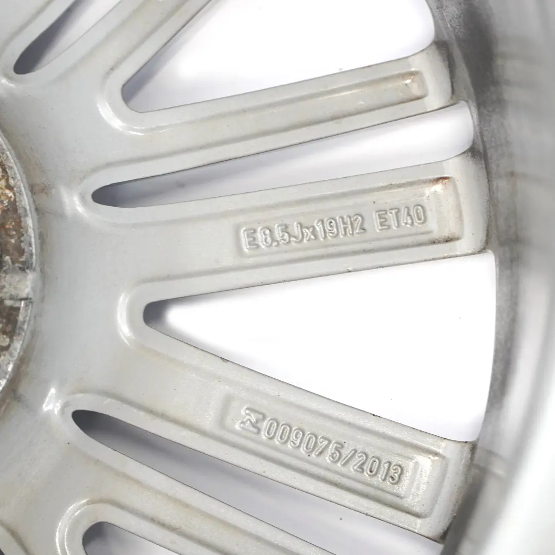 Audi A4 8W B9 Silber Felge Leichtmetallfelge Alufelge 19" 8,5J ET:40 - SKU 8W0601025BE-2 - Teilenummer 8W0601025BE
