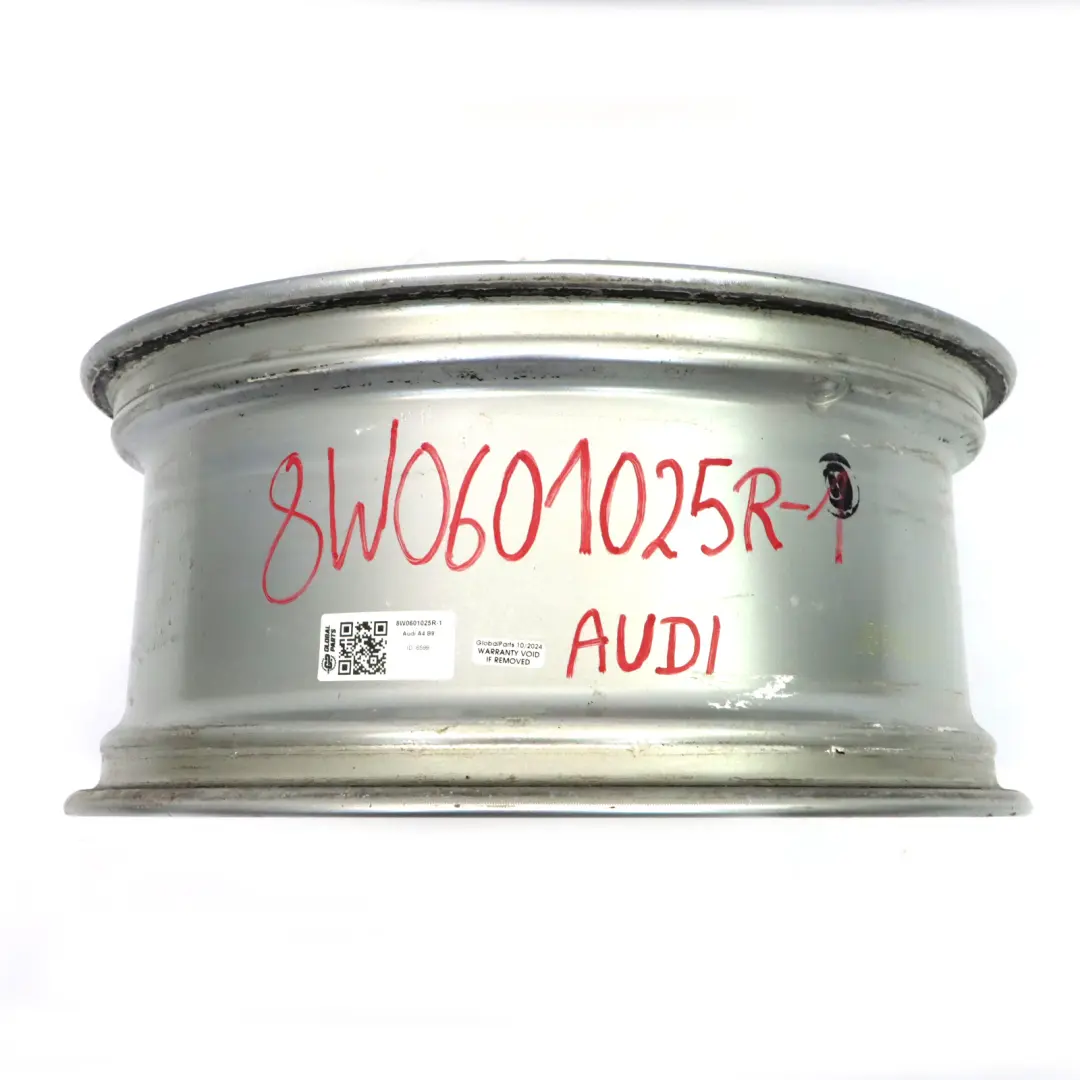  Llanta de aleación plateada Audi A4 B9 18" 8J ET:40 Doble Star Spoke - SKU 8W0601025R-1 - Número de pieza 8W0601025R