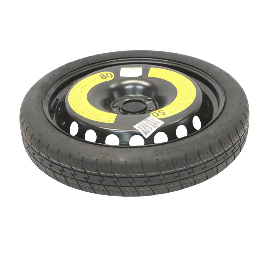 Saver Ersatzrad R19 4J Hankook 125/70 ET22 für Audi A4 B9 Space mit Teilenummer 8W0601027 Audi A4 B9 Space Saver Ersatzrad R19 4J Hankook 125/70 ET22 - SKU 8W0601027 - Teilenummer 8W0601027