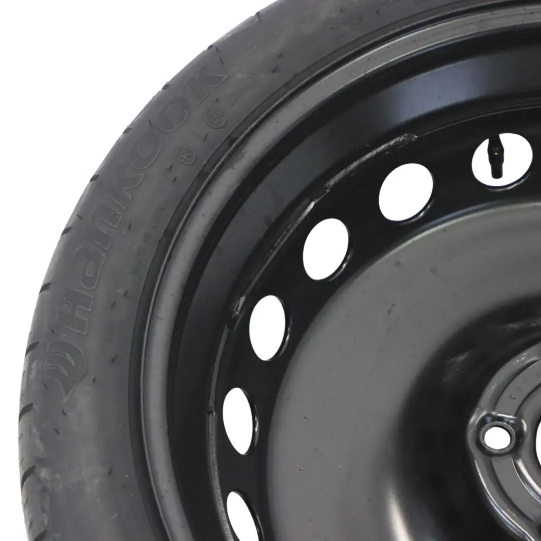 Saver Ersatzrad R19 4J Hankook 125/70 ET22 für Audi A4 B9 Space mit Teilenummer 8W0601027 Audi A4 B9 Space Saver Ersatzrad R19 4J Hankook 125/70 ET22 - SKU 8W0601027 - Teilenummer 8W0601027