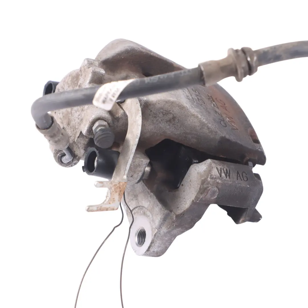 Brake Caliper Wheel Braking Unit Front Left N/S to Audi A4 B9 with Part number 8W0615123 Audi A4 B9 Brake Caliper Wheel Braking Unit Front Left N/S - SKU 8W0615123 - Part number 8W0615123