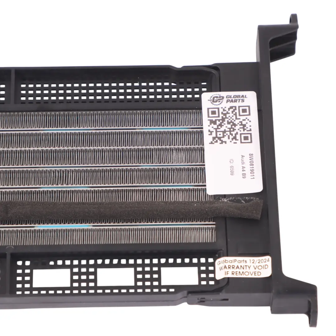 Radiateur supplémentaire chauffage auxiliaire pour Audi A4 B9 2.0 TDI à propos du numéro de pièce 8W0819011 Audi A4 B9 2.0 TDI Radiateur supplémentaire chauffage auxiliaire - SKU 8W0819011 - Numéro de pièce 8W0819011