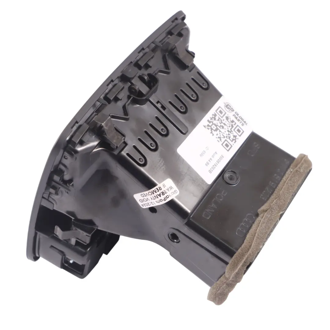 Audi A4 B9 Console centrale posteriore Griglia ventilazione ugello - SKU 8W0819203B - Numero di parte 8W0819203B