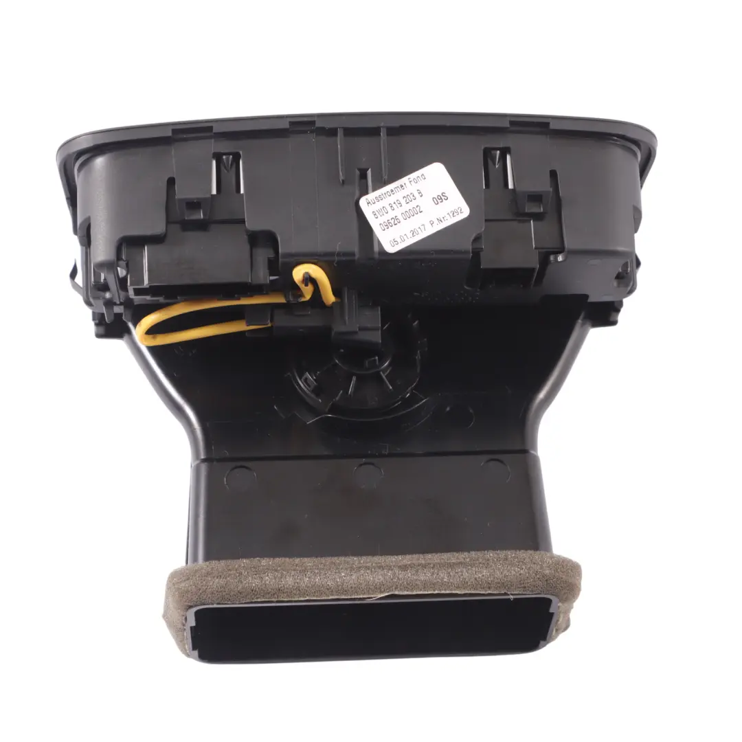 Hintere Mittel Konsole Frischluft Lüftungsgitter Abdeckung für Audi A4 B9 mit Teilenummer 8W0819203B Audi A4 B9 Hintere Mittel Konsole Frischluft Lüftungsgitter Abdeckung - SKU 8W0819203B - Teilenummer 8W0819203B