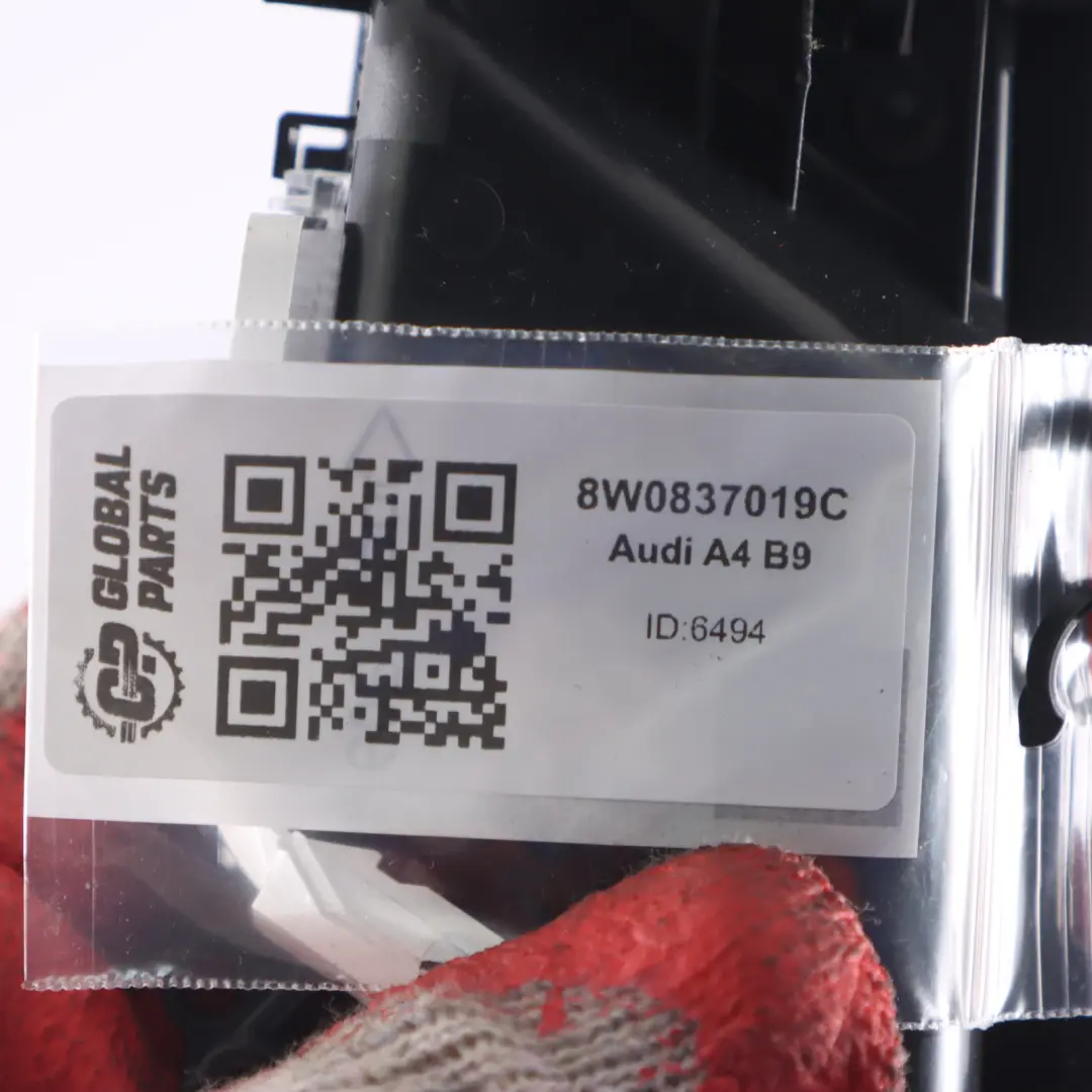 Maniglia della porta anteriore rilascio sinistra interno per Audi A4 B9 con numero di parte 8W0837019C Audi A4 B9 Maniglia della porta anteriore rilascio sinistra interno - SKU 8W0837019C - Numero di parte 8W0837019C